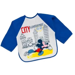 Disney Maxi Bavaglino Con Maniche Mickey Mouse