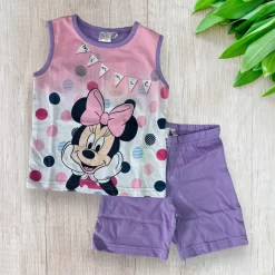 Pigiama 100% Cotone Disney Minnie