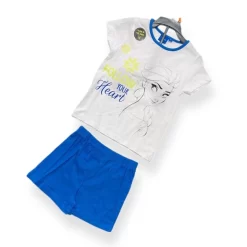 Disney Completo Bambina 100% Cotone Frozen 3/8 Anni