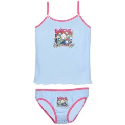 Disney Completo Intimo Canotta E Slip Puffi