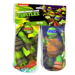 Disney Coppia Calzini Tartarughe Ninja Corto Bimbo 23/34
