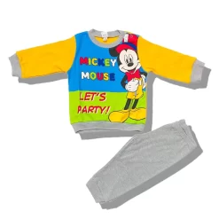 Pigiama Caldo Cotone Disney Mickey Mouse