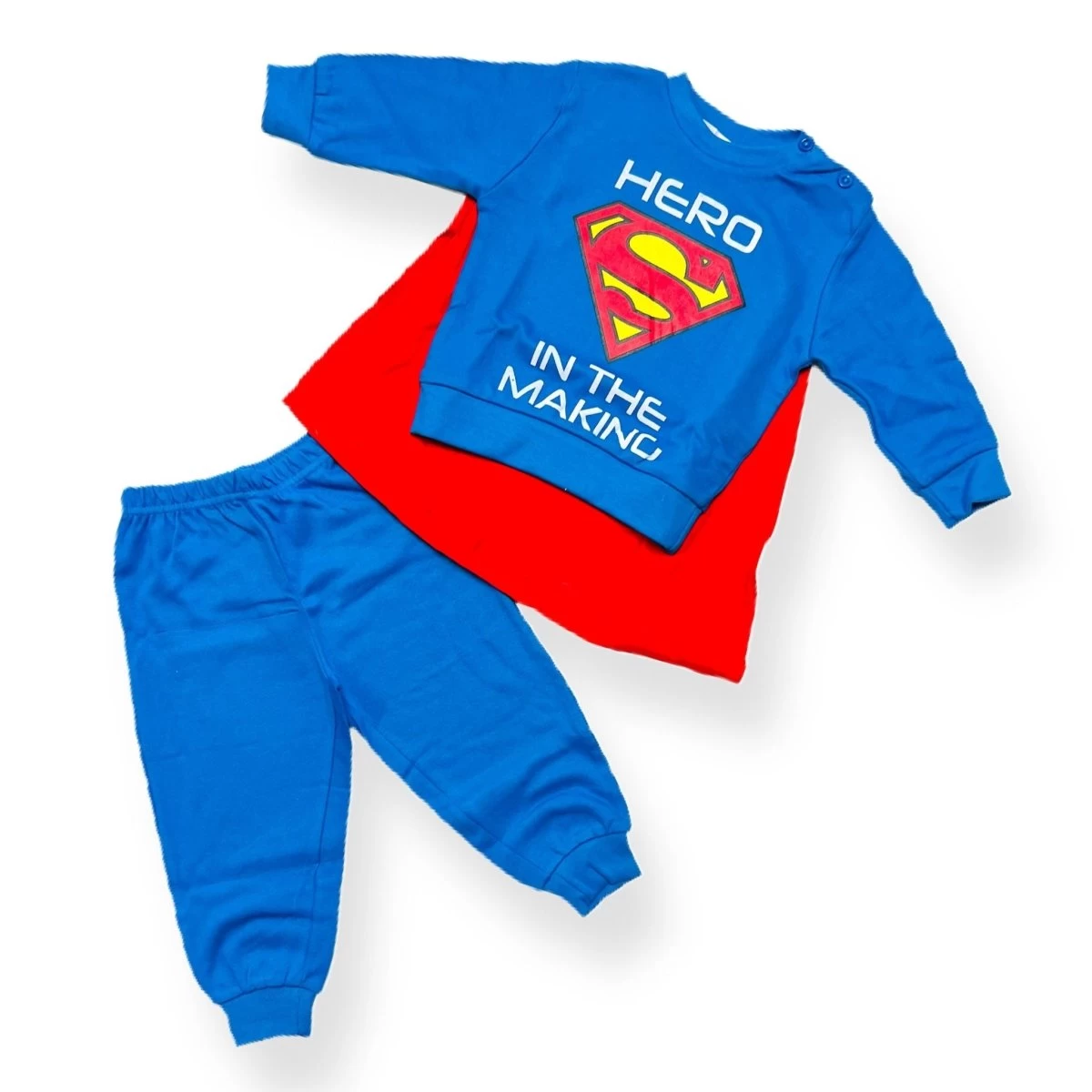 Disney Pigiama In Caldo Cotone Super Man