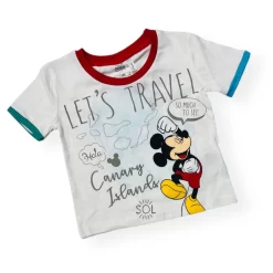 Disney T-shirt Mickey Mouse 100% Cotone