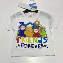 Disney T-shirt Teletubbies 3/6 Anni 100% Cotone