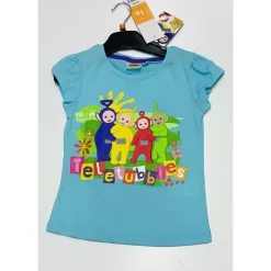 Disney T-shirt Teletubbies 3/6 Anni 100% Cotone
