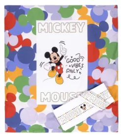 Trapunta Disney Carrozzina Sfoderabile + Lenzuolo E Federe 75x90 Cm