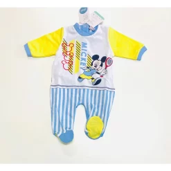 Tutina Disney Mickey Mouse 100% Cotone